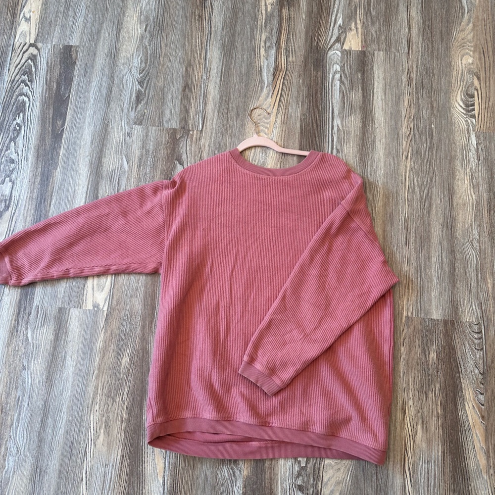 textured aerie crewneck